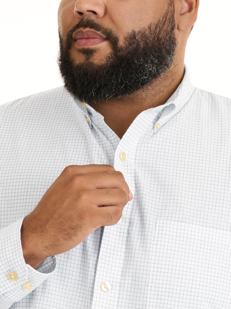 Van Heusen Wrinkle Free Poplin Long Sleeve Shirt - Image 5